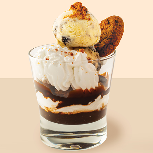 Cookies & Hot Fudge Parfait